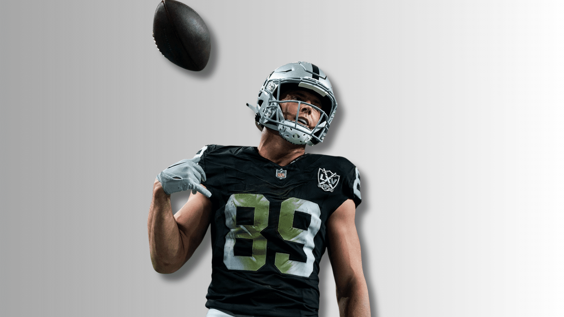 brock bowers during his record breaking rookie season with the las vegas raiders as an emerging star tight end