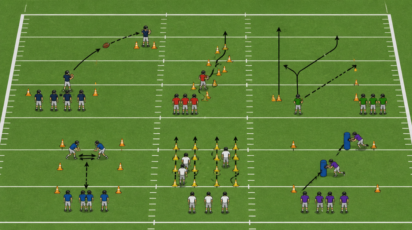 football-drills-for-kids-practice-field