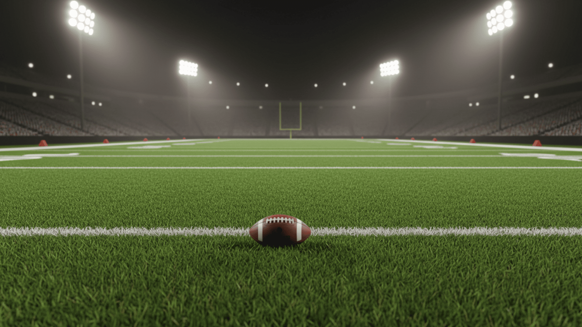 football placed at a designated yard line after a touchback