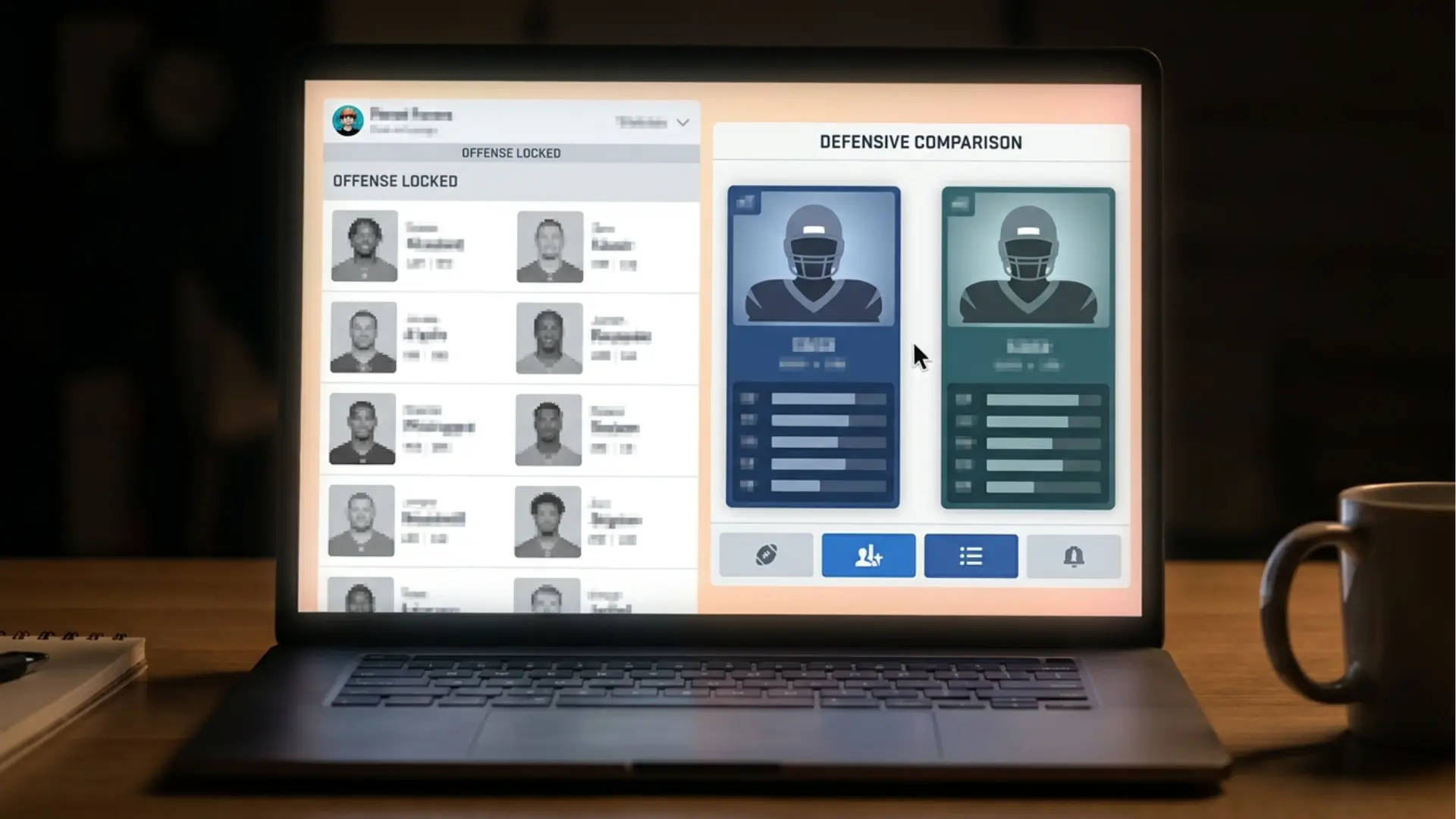 online IDP draft strategy screen