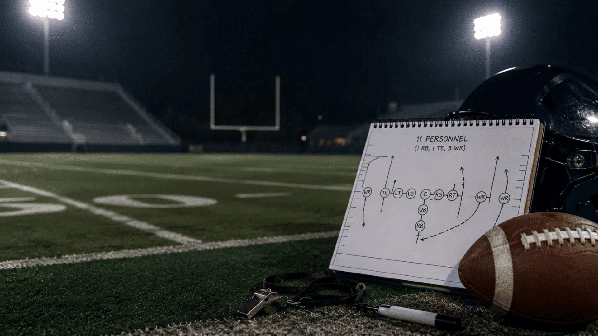 what 11 personnel means in football with one running back one tight end and three receivers